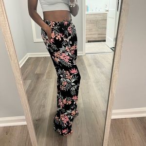 Floral pants